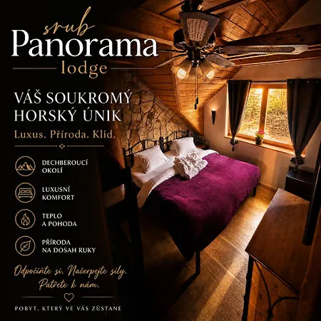 Panorama Pec pod Sněžkou